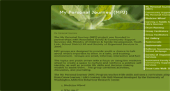 Desktop Screenshot of mypersonaljourney.weebly.com