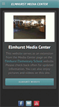 Mobile Screenshot of elmhurstmediacenter.weebly.com