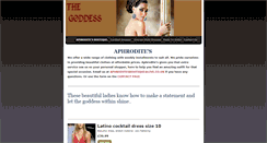 Desktop Screenshot of aphroditesboutique.weebly.com