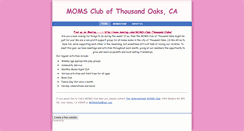 Desktop Screenshot of momsclubofto.weebly.com