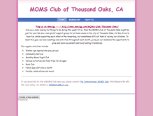 Tablet Screenshot of momsclubofto.weebly.com