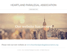 Tablet Screenshot of heartlandparalegalassociation.weebly.com