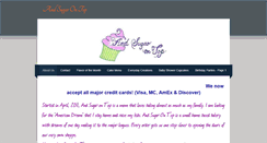 Desktop Screenshot of andsugarontop.weebly.com