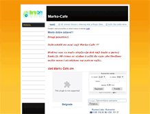 Tablet Screenshot of markocafe.weebly.com