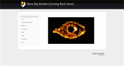 Desktop Screenshot of morebigbrother.weebly.com
