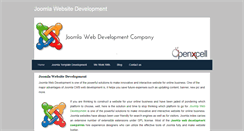 Desktop Screenshot of joomlawebdevelopment.weebly.com