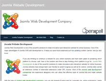 Tablet Screenshot of joomlawebdevelopment.weebly.com
