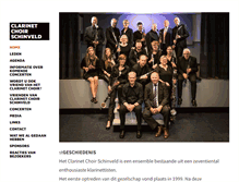 Tablet Screenshot of clarinetchoirschinveld.weebly.com