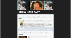 Desktop Screenshot of growhairfast.weebly.com