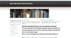 Desktop Screenshot of bluemountainsboardgames.weebly.com