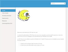 Tablet Screenshot of cpefleursdelune.weebly.com