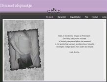 Tablet Screenshot of afspraakje.weebly.com