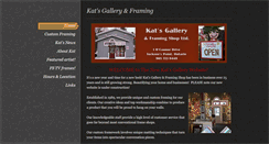 Desktop Screenshot of katsgallery.weebly.com