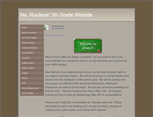 Tablet Screenshot of msroufanis.weebly.com