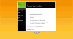 Desktop Screenshot of forensicfaces.weebly.com