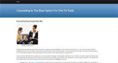 Desktop Screenshot of counselingpsychologisteastbay.weebly.com