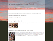 Tablet Screenshot of degustation-bon-vins-a-domicile.weebly.com