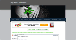 Desktop Screenshot of buyherbs.weebly.com