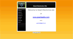 Desktop Screenshot of geant.weebly.com