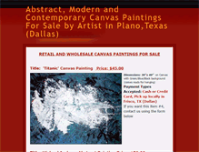 Tablet Screenshot of abstract-paintings.weebly.com