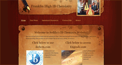 Desktop Screenshot of franklinhighibchemistry.weebly.com