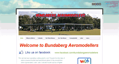 Desktop Screenshot of bundabergaeromodellers.weebly.com