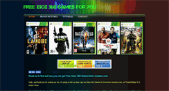 Desktop Screenshot of freexbox360gamesforyou.weebly.com