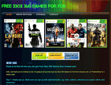 Tablet Screenshot of freexbox360gamesforyou.weebly.com