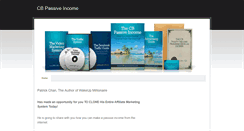 Desktop Screenshot of cb-passive-income.weebly.com