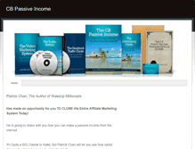 Tablet Screenshot of cb-passive-income.weebly.com