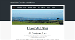 Desktop Screenshot of leswiddenbarn.weebly.com