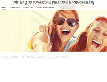 Tablet Screenshot of financialfreedompros.weebly.com