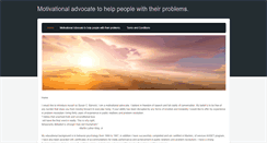 Desktop Screenshot of motivationaladvocate.weebly.com