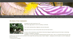 Desktop Screenshot of heartsongecovillage.weebly.com