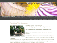Tablet Screenshot of heartsongecovillage.weebly.com