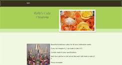 Desktop Screenshot of kellyscakecreations.weebly.com