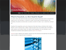 Tablet Screenshot of nanotechnologies.weebly.com