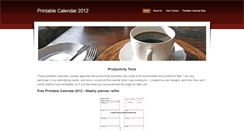 Desktop Screenshot of freecalendar.weebly.com