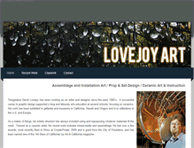 Tablet Screenshot of lovejoyart.weebly.com