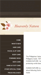 Mobile Screenshot of heavenlynature.weebly.com