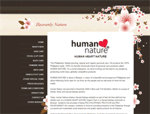 Tablet Screenshot of heavenlynature.weebly.com