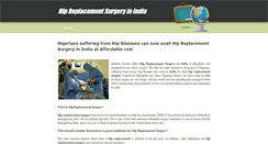 Desktop Screenshot of hipreplacementsurgery.weebly.com