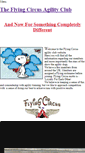 Mobile Screenshot of flyingcircusagility.weebly.com