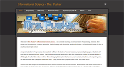 Desktop Screenshot of mrspuskar.weebly.com