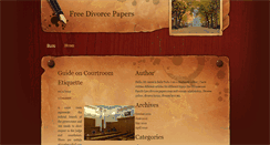 Desktop Screenshot of freedivorcepapers.weebly.com