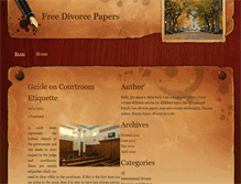 Tablet Screenshot of freedivorcepapers.weebly.com