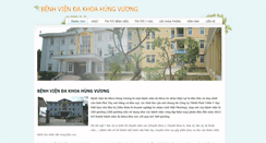 Desktop Screenshot of benhvienhungvuong.weebly.com