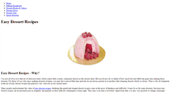Desktop Screenshot of easydessertrecipes.weebly.com