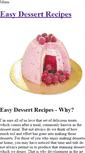 Mobile Screenshot of easydessertrecipes.weebly.com