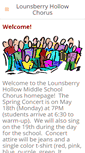 Mobile Screenshot of lhmschoir.weebly.com